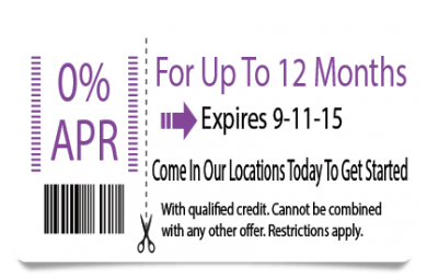 0% APR Coupon